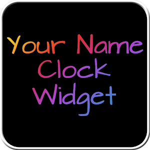 Your Name Clock Widget.apk 1.0