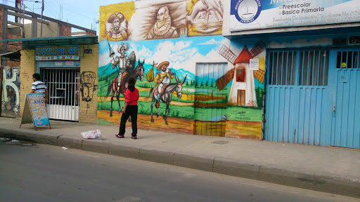 Quijote De La Mancha Mural