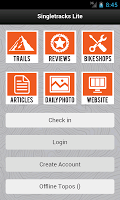 Singletracks Lite: MTB Trails APK Screenshot Thumbnail #1