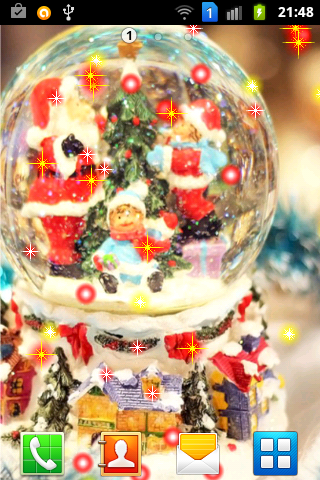 New Year Gift Live Wallpaper