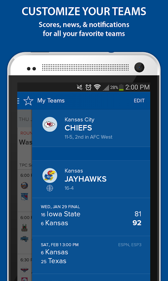 CBS Sports Android Apps on Google Play