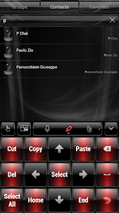 【免費個人化App】Dusk Black Red TouchPal Theme-APP點子