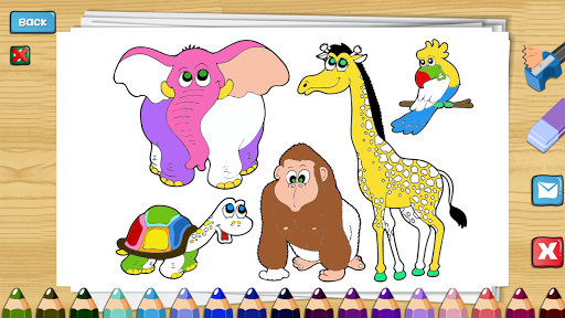 【免費家庭片App】Coloring Book Wild Animals-APP點子