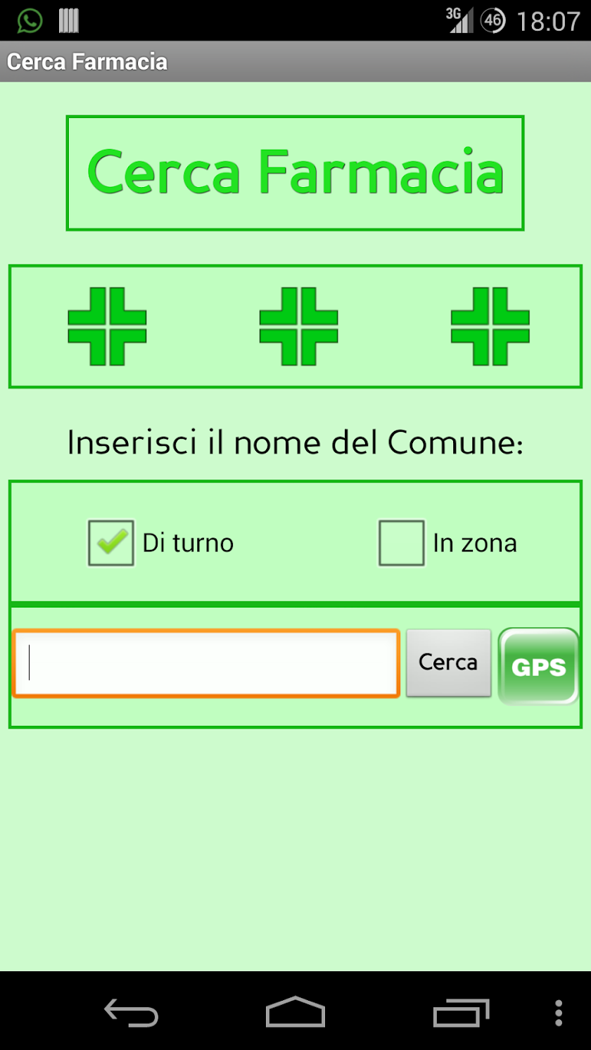 Cerca Farmacia Screen 1