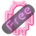 Neon Pink Free Go EX Theme logo