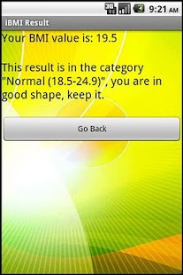 BMI (imperial) Screenshots 1