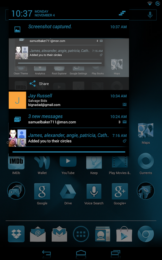 Jelly Bean Extreme CM10 AOKP - screenshot