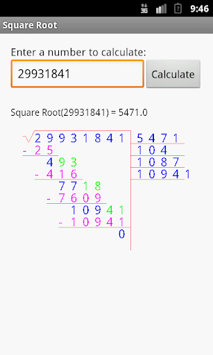 Square root