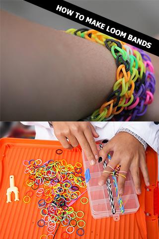 HOW TO MAKE LOOM BANDS