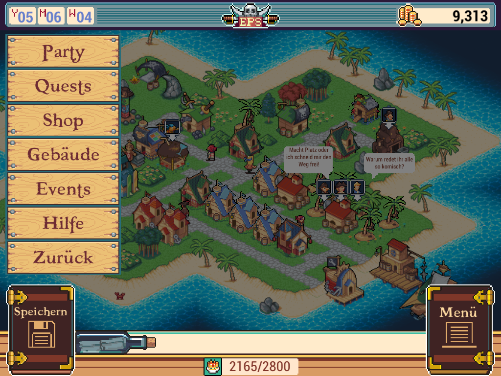 Android application Epic Pirates Story screenshort