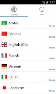 Screenshot Phrasebook PRO (16 languages) v1.62