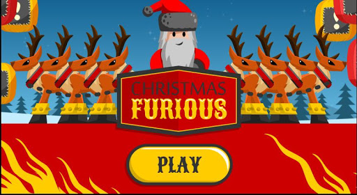 christmas furious santa driver