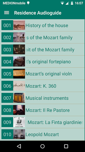 Mozart Residence AudioGuide