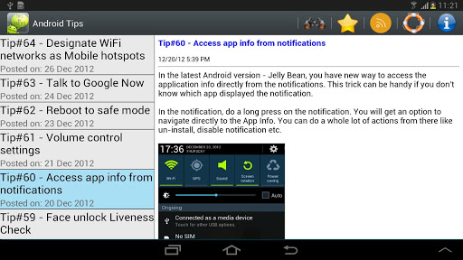 Tips Tricks for Android