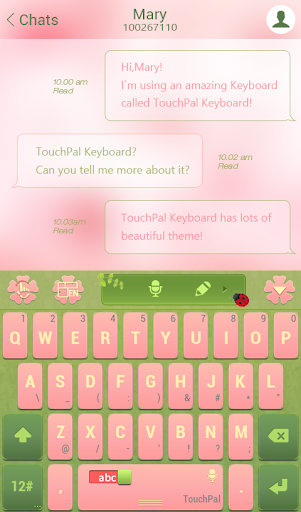 免費下載生產應用APP|TouchPal Spring Garden Theme app開箱文|APP開箱王