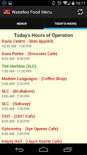 Free Download uWaterloo Food Menu APK for Android