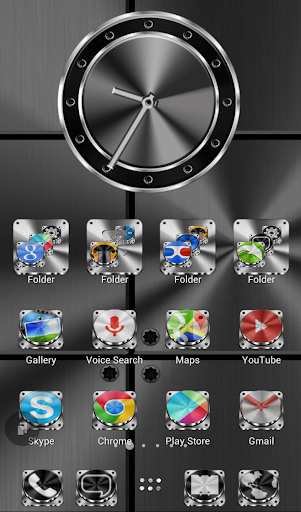 【免費個人化App】TSF Shell HD Theme Metalcraft-APP點子