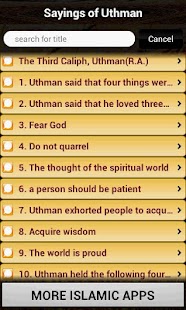 How to download Sayings of Uthman(RA) - Islam lastet apk for pc