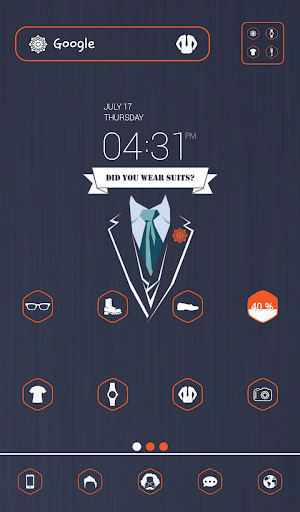 dandy suit dodol theme