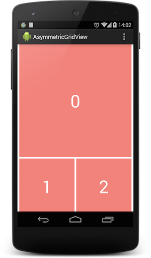AsymmetricGridView Demo