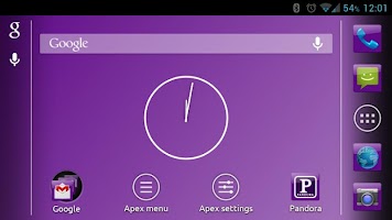 Purple Sky Apex Theme APK スクリーンショット画像 #2