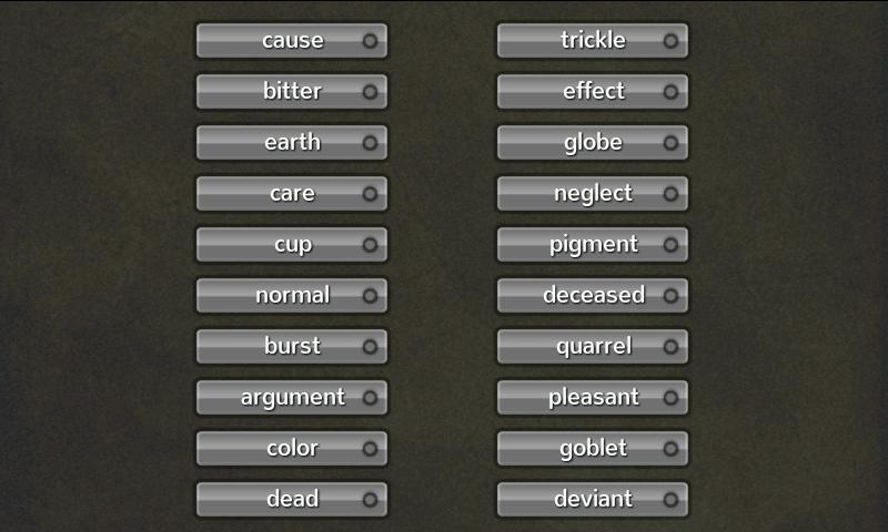 Worksheets 20 Antonyms Words word match synonym antonym android apps on google play screenshot
