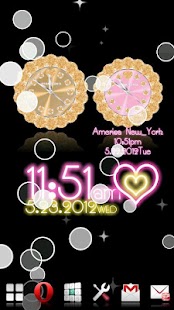 How to download ALARM WORLD QLOCK Gold LWP lastet apk for pc