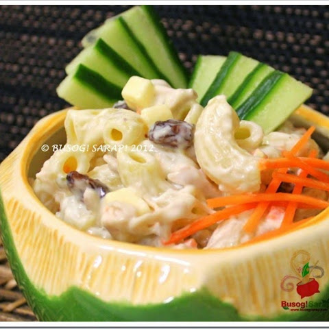 cashew cream macaroni Pineapple (Filipino Chicken Salad Macaroni Style) and