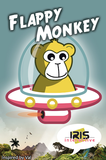 Flappy Monkey - Flying Saucer