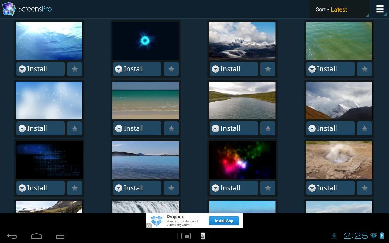 HD Video -  Fundos Animados - screenshot