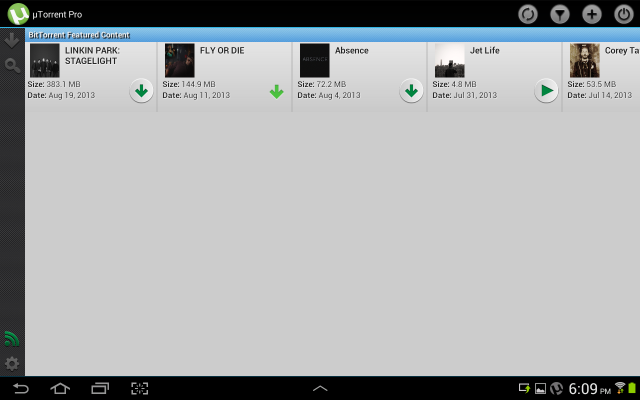 μTorrent ® Pro - Torrent App - Screenshot