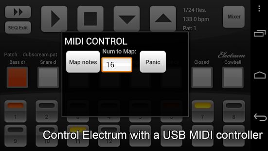 Electrum Drum Machine - screenshot thumbnail