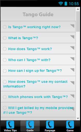 Tango Guide Tips