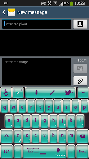 Teal Keyboard