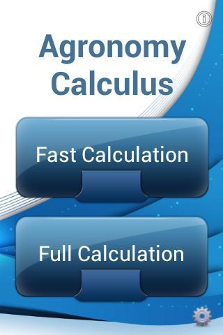 Agronomy Calculus