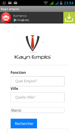 Recherche Automatique d'emploi