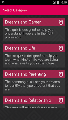 Dream Analysis Quiz