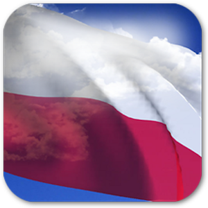 3D Poland Flag