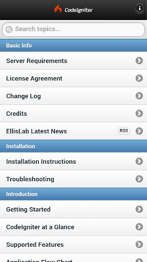 CodeIgniter Mobile User Guide