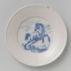 Pair of plates with Rearing Horses
