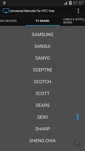 Universal Remote for HTC One