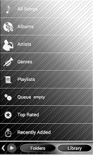 Download Poweramp Skin White Neon APK