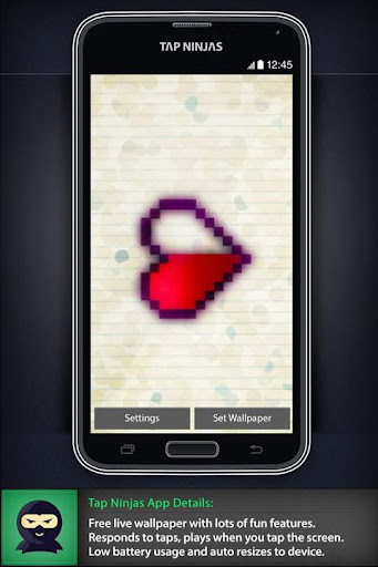 免費下載個人化APP|8-Bit Hearts 3D Live Wallpaper app開箱文|APP開箱王