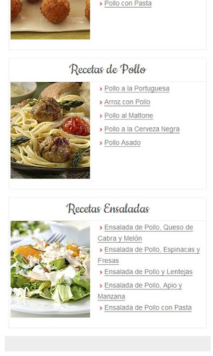 【免費健康App】Pollo,Recetas y ensaladas-APP點子