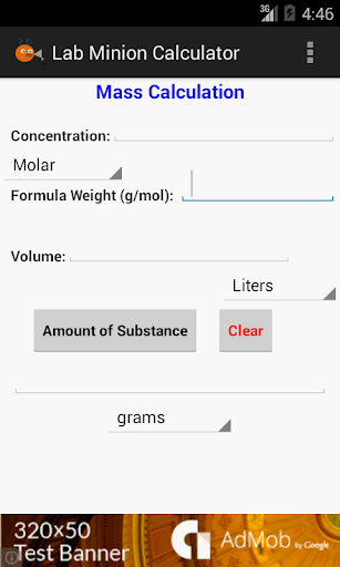 Lab Minion Lab Calculator