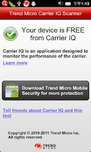 Carrier IQ Scanner