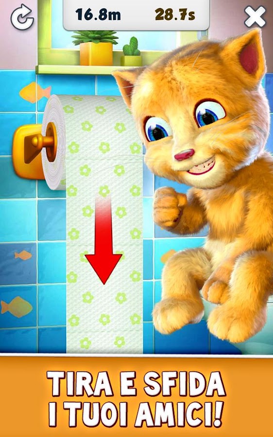 Talking Ginger App Android su Google Play