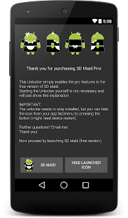  SD Maid Pro - Unlocker – Vignette de la capture d'écran  