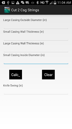 Cut 2 Csg Strings