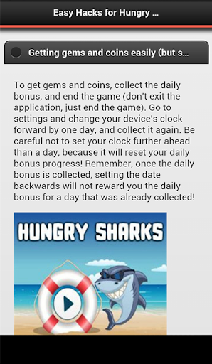 Easy Hacks for Hungry Sharks